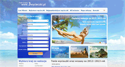 Desktop Screenshot of 3wycieczki.pl